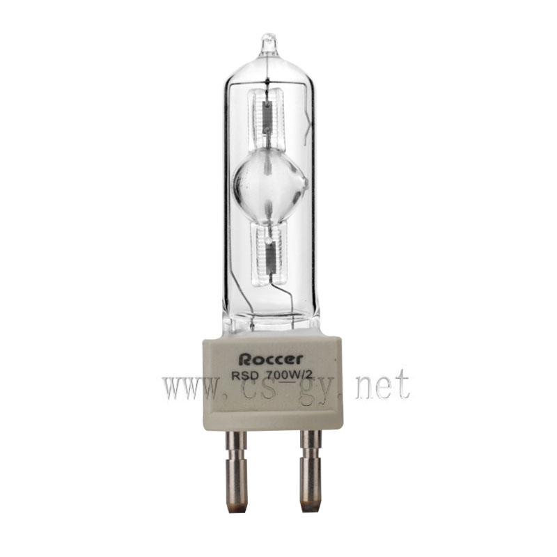ROCCER lamp HSR700 60 professional 700w power quartz glass metal halide lamp HSR700 60 high quality bulb 6000K moving head lamp bulb G22