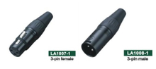 3-pin Male And Female Connector