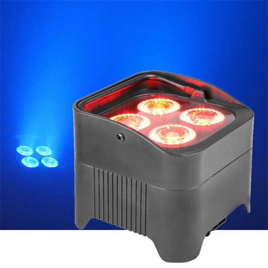 Event Lighting 4X15W LED Battery Operated Par Can RGBWAUV LED Wash