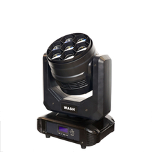 7x40w rgbw 4 in 1 led beam & wash effect smooth dimming stage lighting